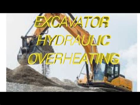 mini excavator overheating treatment